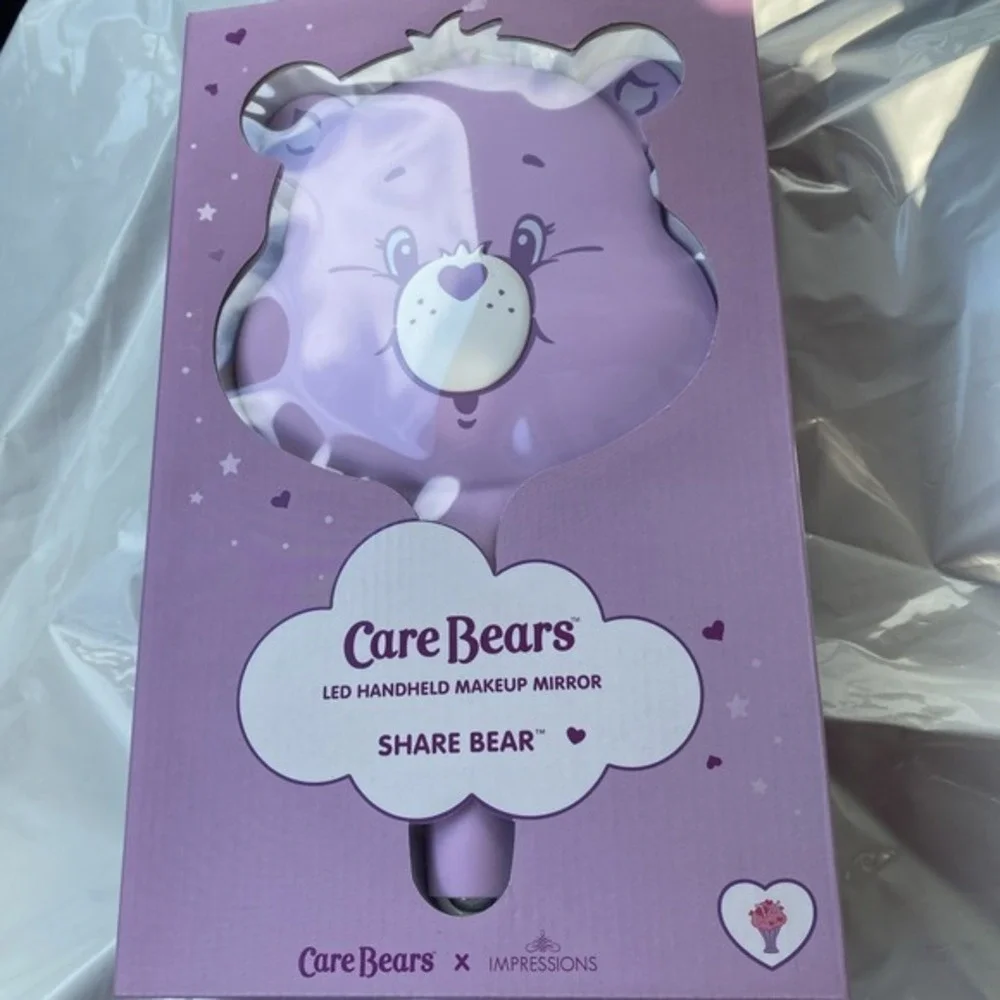 Care Bears Led Handheld Makeup Mirror, Share Bear New! 3588‎